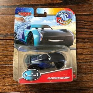 Disney Pixar Cars Color Changers: Jackson Storm from Cars 3 - BRAND NEW IN BOX!